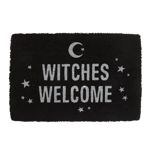 Black Witches Welcome Doormat