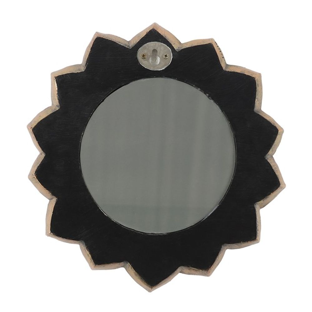 Bronze Lotus Flower Chakra Wall Mirror