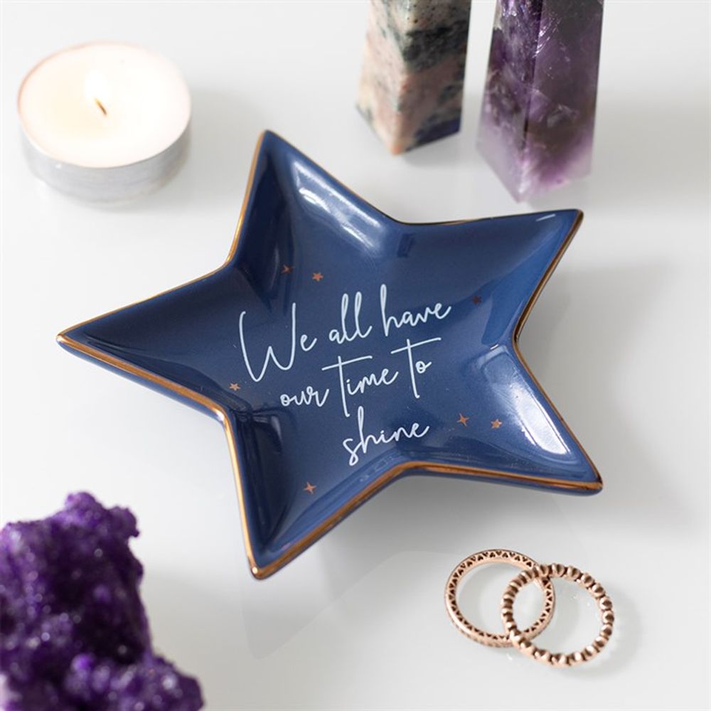 Blue Star Trinket Dish