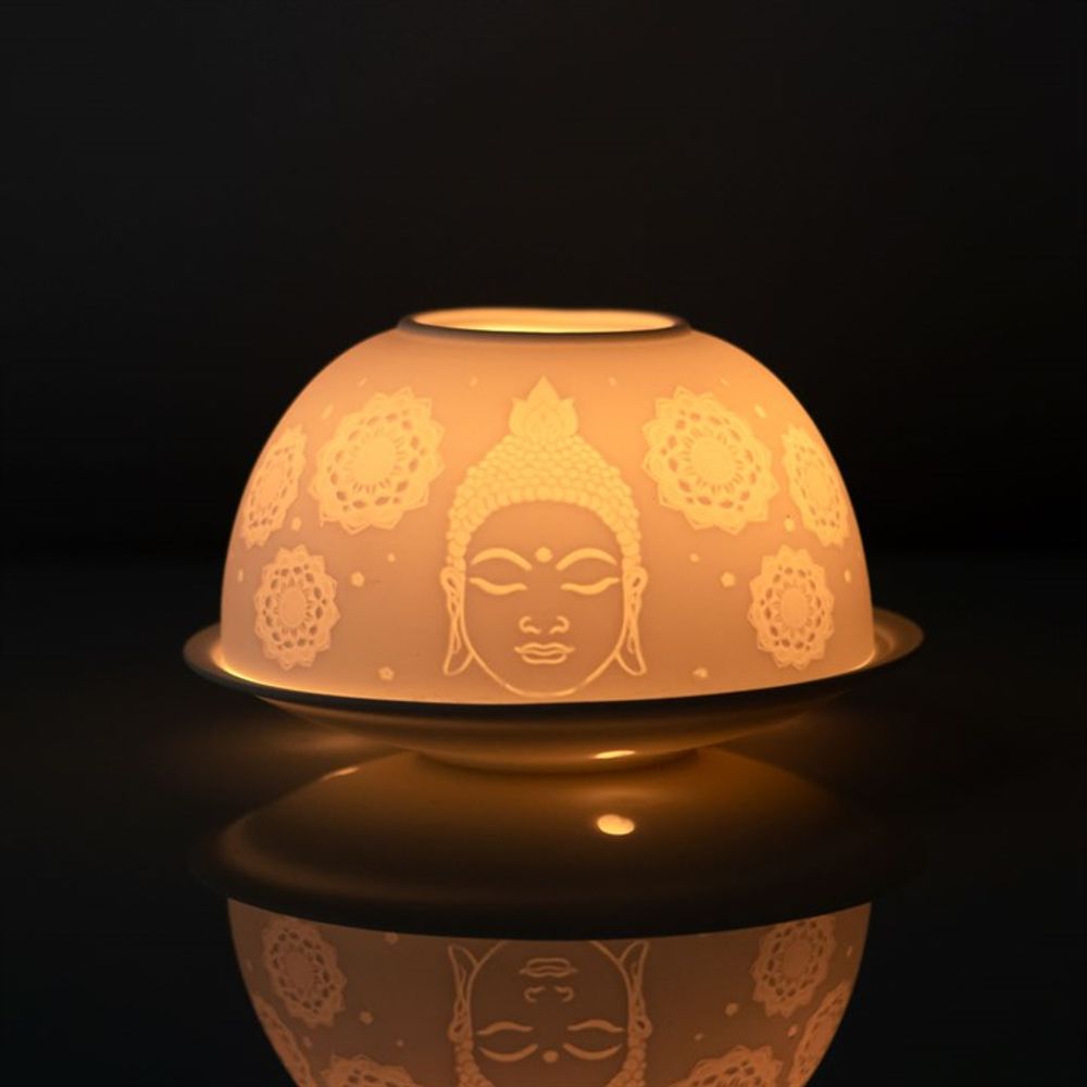 Buddha Face Dome Tealight Holder