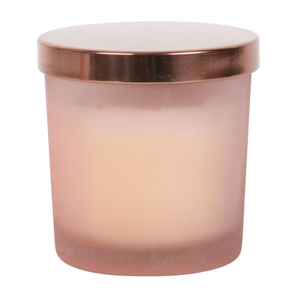 Gratitude Wild Rose Crystal Chip Candle